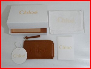 Chloe　クロエ　Ｓｅｎｓｅ　スモールパース　 フラグメントケース　ロゴ　レザー 　2501★Ｍ－2319