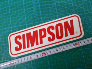 送料￥８４　☆ ＳＩＭＰＳＯＮ ☆　ステッカー　　未使用