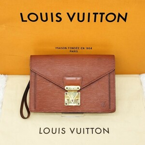 正規品 美品 LOUISVUITTON ルイヴィトン ヴィトン クラッチバッグ セカンドバッグ ハンドバッグ セリエドラゴンヌ エピ ライン M52762