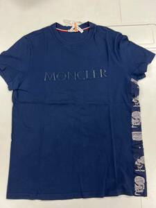 MONCLER 半袖 ロゴ Tシャツ サイド切替 メンズ 正規品