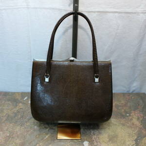 LIZARD LEATHER HAND BAG/リザードレザーハンドバッグ