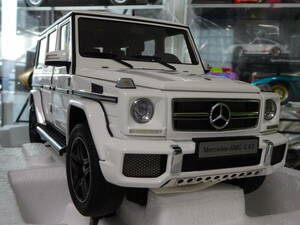 ☆絶版☆希少色☆76321☆Auto art 1/18 メルセデスベンツ AMG G63 2017 (ホワイト)☆ゲレンデヴァーゲン☆Mercedes-AMG G63 2017 White☆