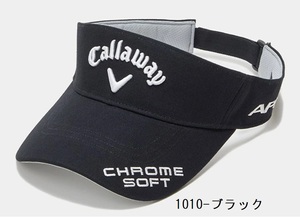 キャロウェイ 【Callaway】 レディース ツアーバイザー 帽子 C22990205 FR ブラック 【2339】