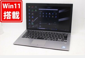 良品 フルHD 13.3型 SONY VAIO VJPG11C12N Windows11 八世代 i5-8250U 8GB 256GB-SSD カメラ LTE 無線 Office付 中古パソコン 管:1022m