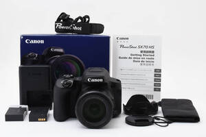 [極上品] Canon PowerShot SX70HS デジタルカメラ 4K Wi-Fi コンデジ デジカメ キャノン #2324078A