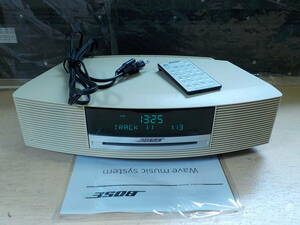 Bose Wave Music System AWRCCC 動作品 リモコン 電源コード付き CD FM AM レシーバーアンプ デスクトップオーディオ ,