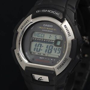 1円 稼動 良品 カシオ Gショック GW-M850 電波ソーラー デジタル ブラック メンズ腕時計 OGH 0132000 5PRT
