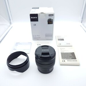 SONY ソニー E 10-18mm Eマウントレンズ SEL1018 超広角レンズ F4 OSS