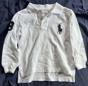 POLO RALPH LAUREN ラルフローレン キッズ　ポロシャツ　長袖　定番　24M 90/52