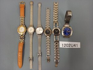 1202U41　腕時計　ジャンク品　おまとめ6点　ANNE KLEINⅡ　renoma　CITIZEN など ※動作未確認