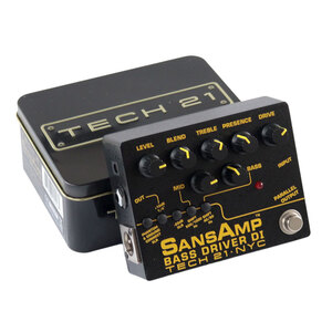 【中古】 TECH21 SansAmp BASS DRIVER DI V2 ベース用DI プリアンプ