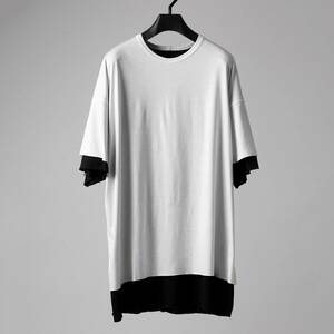 A.F ARTEFACT exclusive OVER SIZED LAYERED TEE 新古品 定価16500円 N/07 JULIUS Rick Owens incarnation entire studios