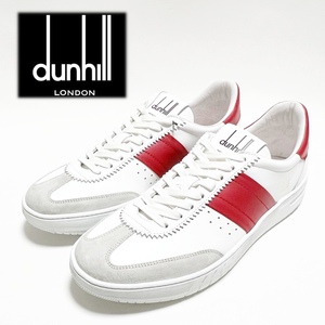 《dunhill ダンヒル》箱付新品 定価81,400円 イタリア製 80’sコートレガシー バイカラー レザースニーカー 43(27cm)S0504