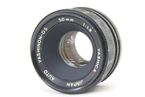 【訳あり品】 ヤシカ Yashica Auto Yashinon-DS 50mm F1.9 M42マウント レンズ v8934