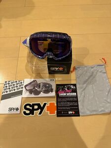 新品 SPY TREVOR GOGGLE ゴーグルケース付き 正規品 SWANS anon burton スノーボード　ゴーグル スキー