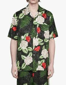 GUCCI (グッチ)ハワイアンボーリングシャツ　国内正規品