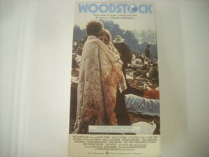 ■ 輸入2VHS WOODSTOCK ウッドストック MICHAEL WADLEIGH マイケル・ワドリー監督 WARNER HOME VIDEO 11762 A/B ◇r51024