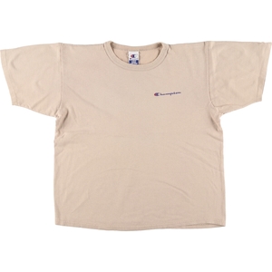 古着 90年代 チャンピオン Champion ワンポイントロゴTシャツ USA製 メンズL相当 ヴィンテージ /eaa471013