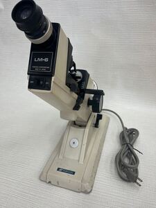 【中古品】TOPCON　LM-6　レンズメーター　通電確認済