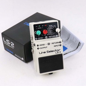 【中古】 ラインセレクター エフェクター BOSS LS-2 Line Selector ギター ベースエフェクター