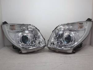 キレイ 【コーティング済】 HID キセノン 迅速発送 KOITO 100-59175 車検〇 管理BR2-8 パレット MK21S ヘッドライト 左右