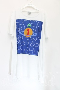 【USED】Vivienne Westwood MAN / SQUIGGLE ORB 半袖Tシャツ L 白 【中古】 H-23-12-17-090-ts-OD-ZH