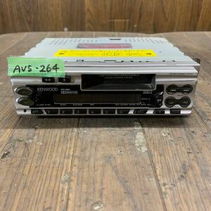 AV5-264 激安 カーステレオ テープデッキ KENWOOD RX-380 01200421 カセット FM/AM レシーバー 通電未確認 ジャンク