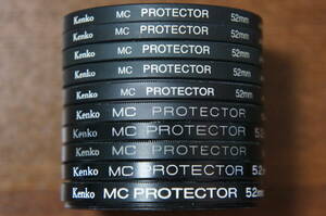 【240円/枚】[52mm] Kenko MC PROTECTOR / プロテクター フィルター