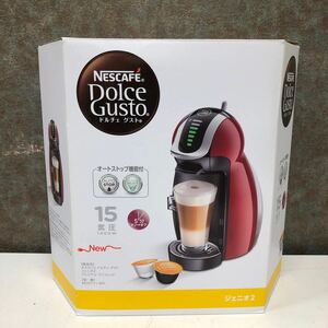 【未使用品】5-62 NESCAFE ネスカフェ ドルチェグスト ジェニオ2 MD9771 プレミアム ワインレッド コーヒーメーカー 新品 保管品