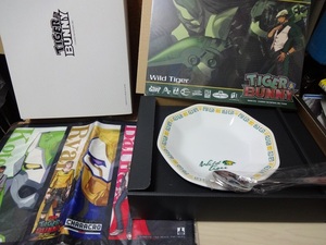 TIGER＆BUNNY 虎徹 のチャーハンセット from Barnaby Brooks Jr. タイガー キャラクロ ランチョンマット 新品 未使用 タイバニ 2点 セット