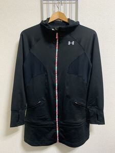 ［UNDER ARMOUR］アンダーアーマー スポーツウェア　パーカー ブラック　SM Y1887