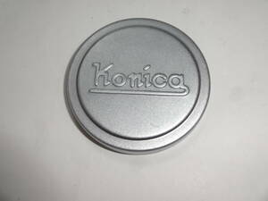 Konica コニカ 内径37mm カブセ式 メタルキャップ 純正 レンズキャップ ビンテージ 6336