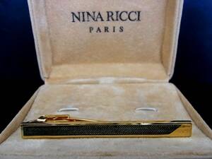 ◎№4582◎■良品■ニナリッチ【NINA RICCI】【ゴールド】■ネクタイピン♪