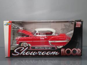 ＃収集家放出品＃ ￥1000～ Jada Toys Showroom FLOOR 1953 Chevy Bel-Air 1/24スケール おもちゃ 玩具 箱あり 海外 自動車