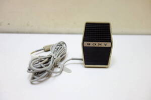 ★☆昭和レトロ SONY ソニー DYNAMIC　MICROPHONE ダイナミックマイクロフォン　F-7B ジャンク☆★