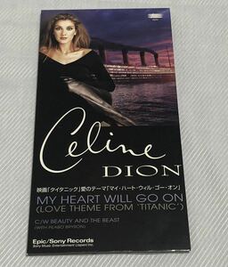 【8cm】Celine Dion「MY HEART WILL GO ON」 映画「タイタニック」愛のテーマ　CDシングル