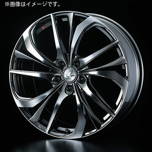 【個人宅発送可能】ウエッズ Weds 17×7.0J +47 5穴 PCD100 BMCMC ホイール 1本 LEONIS TE レオニス・ティーイー (38766)