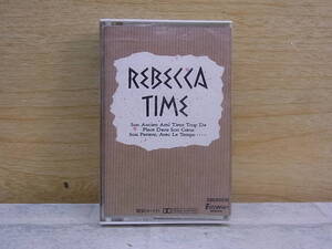 △F/673●音楽カセット☆レベッカ REBECCA☆タイム☆中古品