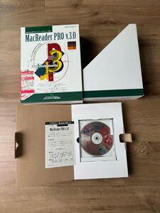 S881)macreader pro v.3.0 Macintosh用ドキュメントマネジメントOCR CD-ROM版