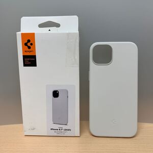 y061014m Spigen iPhone 13 ケース シリコン 耐衝撃 米軍MIL規格取得 4重構造 指紋防止 擦り傷防止 レンズ保護 超薄型 超軽量