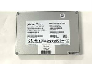 S6050140 Micron SATA 512GB 2.5インチ SSD 1点【中古動作品】