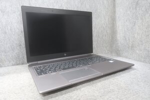 HP ZBook 15 G5 Core i7-8850H 2.6GHz 16GB ノート ジャンク★ N87762