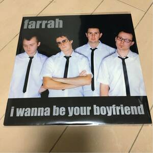 【極美品】 Farrah / I wanna be your boyfriend 7inch rubinoos UKオリジナル 入手難 希少　get up kids superchunk