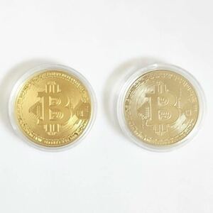 ビットコイン レプリカ ゴールド シルバー