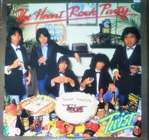 ツイスト ハート・ロック・パーティー 世良公則 ライナー有 キャニオンレコード TWIST THE HEART ROCK PARTY 1980 LP