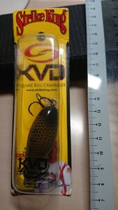 未使用★ストライキング スクエア ビル クランクベイト 1.5 シャローランナー 茶橙★Strike King KVD Squarebill Crankbait 1.5 整24.8