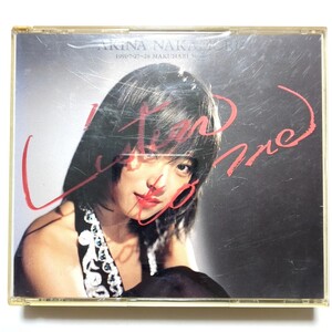 中森明菜 2CD ライブアルバム 「Listen to me（初回限定盤）」 DESIRE/飾りじゃないのよ涙は/ミ・アモーレ/十戒/難破船/スローモーション