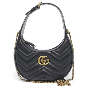 グッチ GUCCI ハーフムーンシェイプ ミニバッグ 699514 DTDHT 1000 GGマーモント 2wayショルダーバッグ