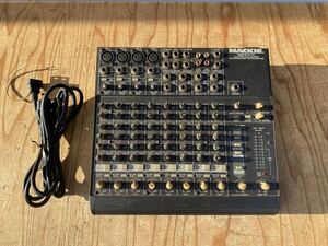 mackie 1202-vlz pro line mixer ミキサー　電源コード　中古品