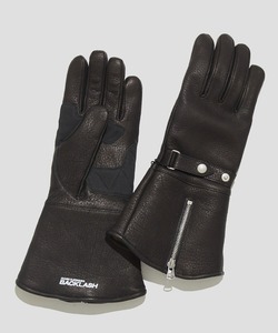 新品 定価38500円 BACKLASH イサムカタヤマ バックラッシュ GLOVES DEVIATION DEER LONG 鹿革 レザー グローブ 手袋 M